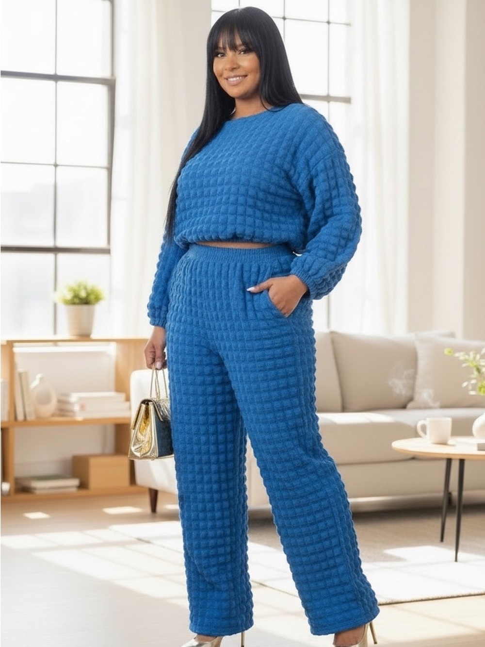 Two-Piece Bubble Set - Blue